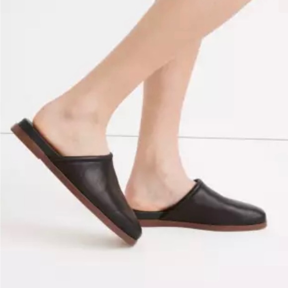 Madewell The Louisa Mule in True Black Size 11 - Picture 2 of 9